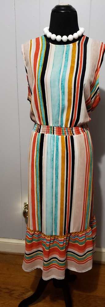 EUC striped spring/ summer dress